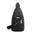 Bolsa crossbody de peito para mulheres lazer bolsa de ombro