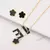 Pulseira Ajustável Aço Inoxidável Banhada a Ouro com Elegante Design de Flor. - comprar online