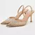 MEGA OFERTA! Sandálias Salto Alto Strass: Brilho e Elegância Imperdíveis! na internet