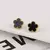 Pulseira Ajustável Aço Inoxidável Banhada a Ouro com Elegante Design de Flor. - loja online