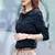 Imagem do Camisa Feminina Escritório: Manga Longa, Elegante e Ajustada - Seu Look Profissional Perfeito!