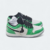ZAPATILLAS JORDAN RETRO 1 LOW PINE GREEN CHAROL PREMIUM - [ZU00119]