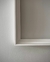 MOLDURA FLUTUANTE | QUADRO TELA | BRANCO 40X40