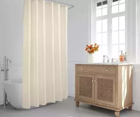 Cortina de Baño Tramada Linen 180 x 180 Cms Art. 960 - comprar online