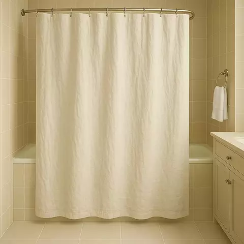 Cortina de Baño Tusor Algodón Art.830 - comprar online