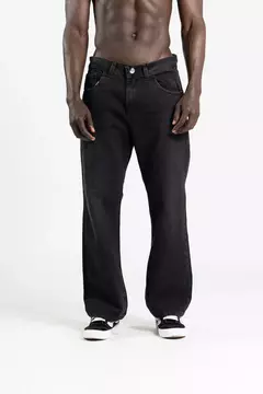 JEANS MOM BLACK