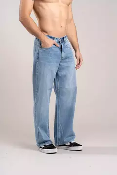JEANS WIDE LEG CELESTE
