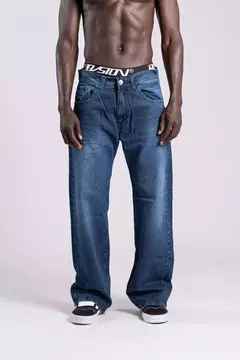 JEANS MOM AZUL OSCURO en internet