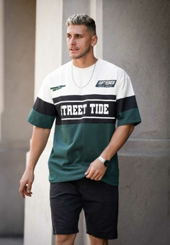 REMERA OVERSIZE COMBINADA STREET TIDE