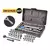 Kit 40 Peças Jogo De Soquete Chave Catraca Reversível 1/4 - comprar online