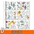 rolo de desenho 90cm para colorir desenhos infantil