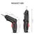 Conjunto de ferramentas elétricas 3,6 V, manutenção doméstica, reparo, bateria de lítio 1800 mAh, mini H na internet