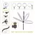 kit tripé Luz leds circular vídeos profissionais - online store