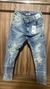Calça Jogador Destroyed Azul – Brow Jeans na internet