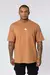 Camiseta Afri.co Slim Premium Cotton Elefante – Café Mocha na internet