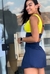 Conjunto Sunset Azul Marinho e verde