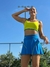 Conjunto Happy Stone azul e amarelo - loja online