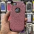 iPhone 7/8 funda con Glitter