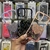 iPhone 12 mini fundas Glitter con pop socket de corazón