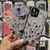 iPhone 12 fundas flor con piedritas