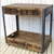 Mesa Alta Auxiliar Industrial- Madera + hierro- 48x80x80