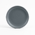Plato postre con borde gris - comprar online