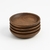 Plato madera set 6 platos Droit en internet