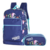 Kit Divertidamente 2 Mochila + Estojo Triplo Azul MS47756DM Luxcel