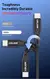 3a usb tipo c cabo fio para samsung s24 s23 xiaomi mi 14 telefone móvel - loja online
