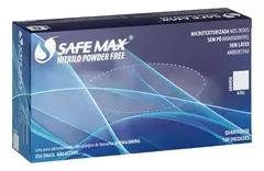 Luva Nitrilica Azul Supermax Safemax 100 unidades - comprar online