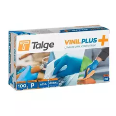 Luva VinilNitrilo Azul Sem Po Resistente 100 Unidades - comprar online