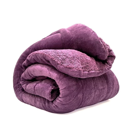 Imagen de Edredon Flannel con Corderito al tono