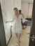 Vestido Manga Larga Corto Bordado Civil - tienda online