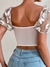Top Blusa Remera Con Manga Mariposa en internet