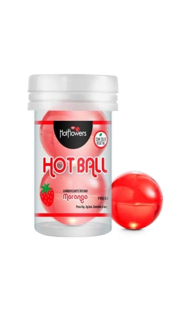 Hot Ball Plus Morango Hot Flowers