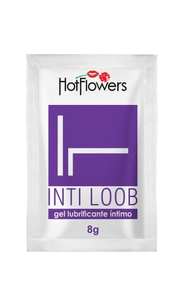 Inti Loob Lubrificante Neutro Sachê 8G Caixa com 100un Hot Flowers