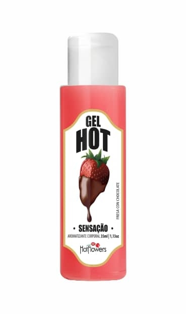 Gel Hot Aromatizante Sensação 35Ml Hot Flowers