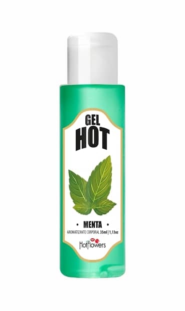 Gel Hot Aromatizante Menta 35Ml Hot Flowers
