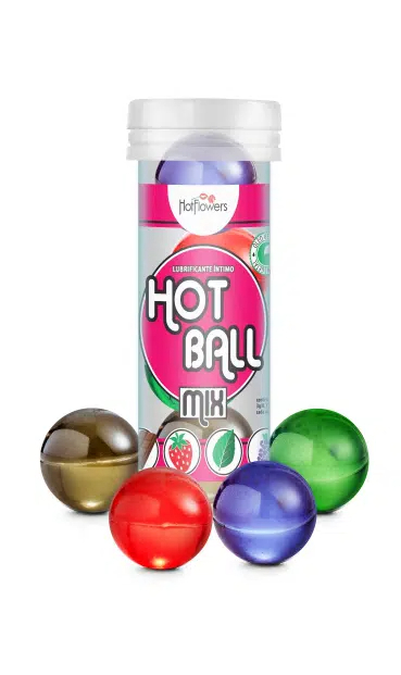 Hot Ball Mix Beija Muito 4 Unidades Hot Flowers