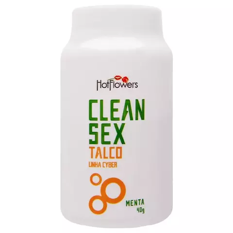 Clean Sex Talco Linha Cyber 40G Hot Flowers - comprar online