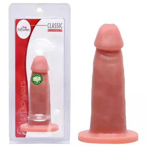 Pênis De Silicone Maciço 11 X 3Cm Hot Flowers - comprar online