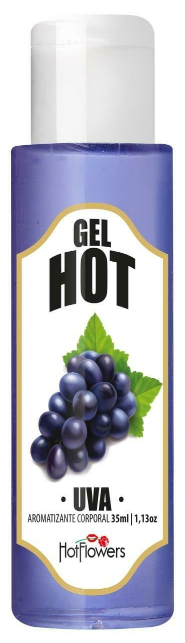 Gel Hot Aromatizante de Uva 35ml - Hot Flowers - comprar online