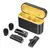 Microfone sem fio de lapela para telefone microfone de lapela profissional com c - comprar online