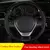 Capa de volante diy, carbono macio + trança de couro de fibra no volante do carro. PEGADA NOVA E VISÃO RENOVADA - comprar online
