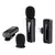 Microfone sem fio de lapela para telefone microfone de lapela profissional com c - loja online