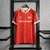 Camisa Retrô Manchester United I 1992 - Adidas Masculina - Vermelha com detalhes em branco