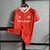 Camisa Retrô Manchester United I 1992 - Adidas Masculina - Vermelha com detalhes em branco na internet