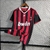Camisa Retrô AC Milan 2009/2010 - Masculina Adidas - Vermelha e preta na internet