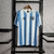 Camisa Retrô Seleção da Argentina I 1986 - Masculina Le Coq Sportif - Branca com detalhes em azul
