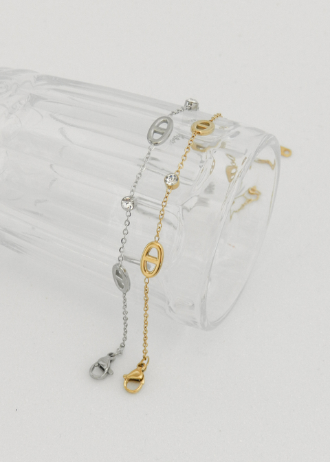 Pulseira Ponto de Luz D Inspiração Aço Inoxidável - comprar online